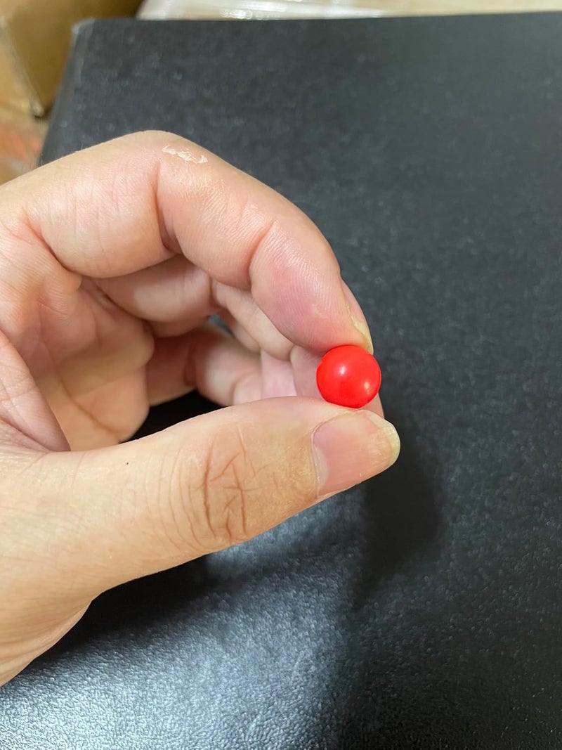 Lambid 100 Rounds .50 Cal Solid Plastic Paintballs, 50 Cal. Nylon Balls for Training and Target Practice (Red) - Image 3